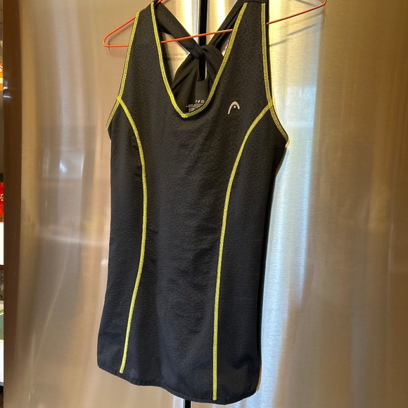 Head Tank Top  with Cross Straps at back - Picture 1 of 4